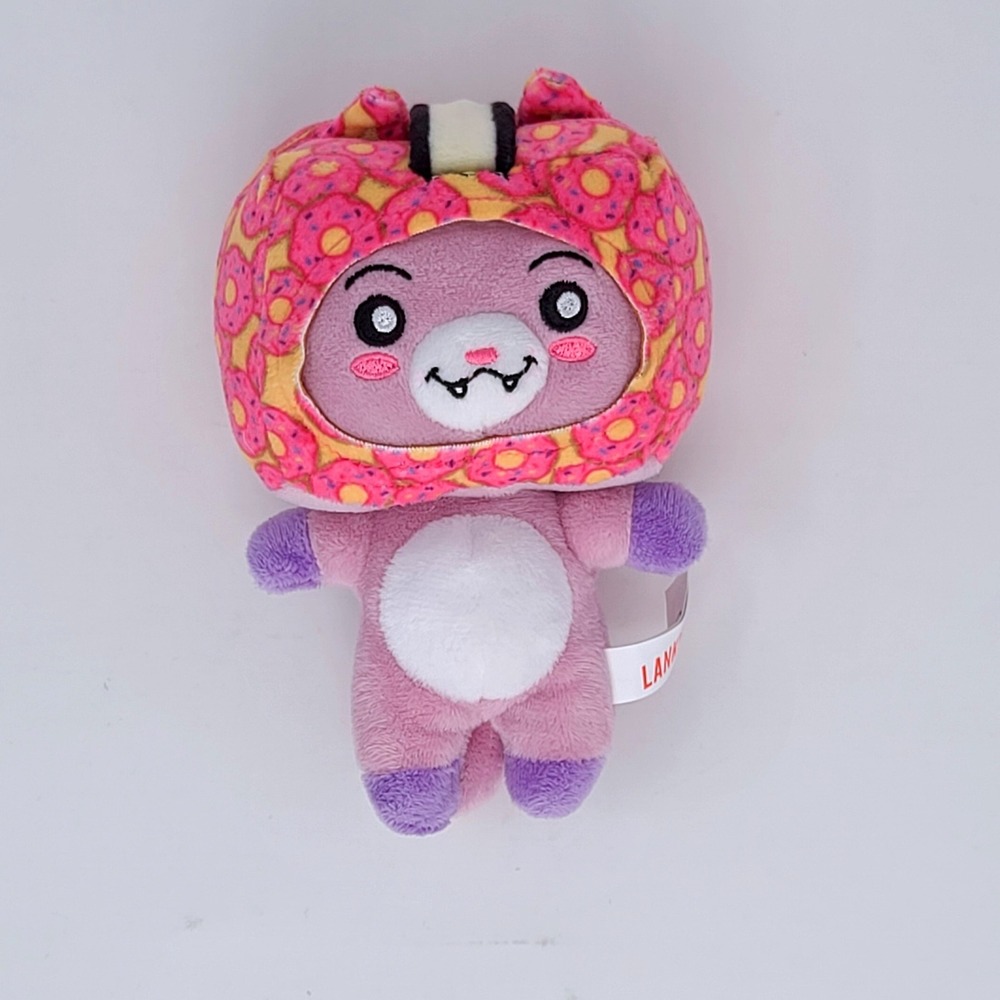LankyBox Foxy Plush YouTube Mystery Figure Pink Donut Hood 6 inch Purple Good